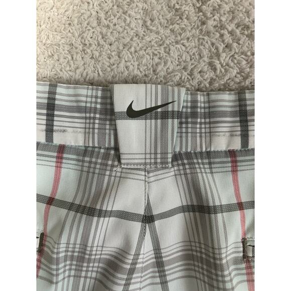 Nike Golf Men's Shorts 36 In Tour Performance Dri-Fit Plaid. Some Marks In Pic - Picture 4 of 9